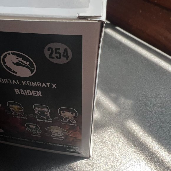 Funko Pop Games Mortal Kombat X Raiden 254 Collectible Vinyl Figure - Picture 11 of 16